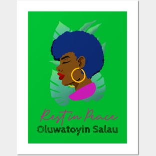 Rest in power Oluwatoyin Salau, toyin salau Posters and Art